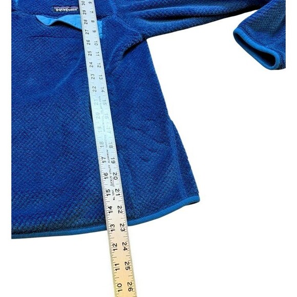 Patagonia Blue Re-Tool Snap T Pullover Fleece Sweater Women's Size Medium - Picture 7 of 7